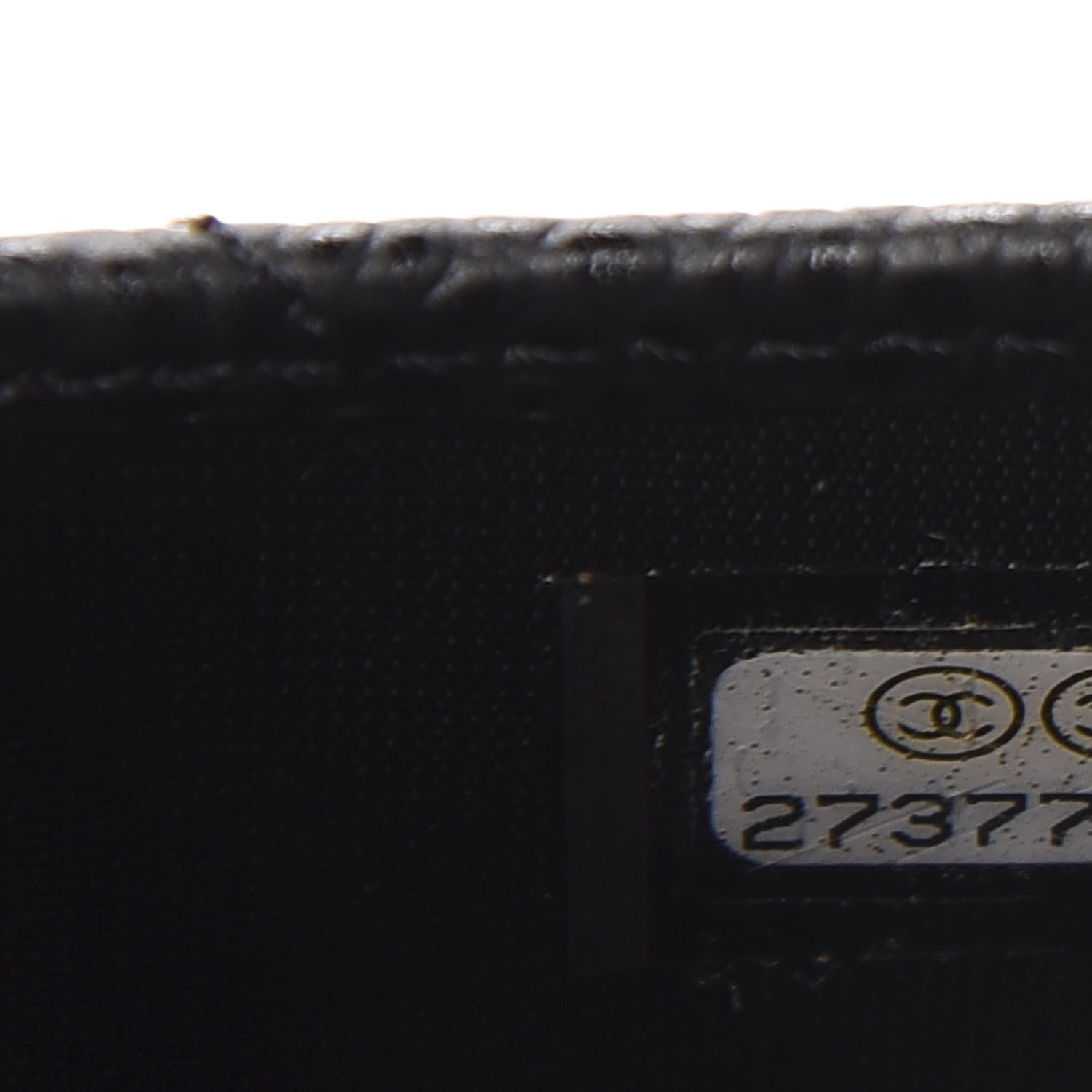 Chanel Caviar Quilted Flap Card Holder Black 8 of 9