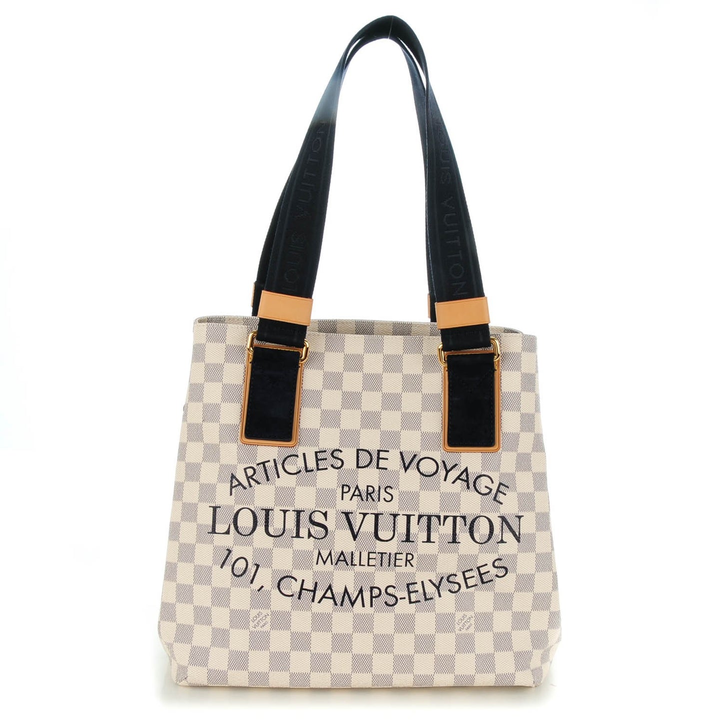 Damier Azur Beach Cabas PM