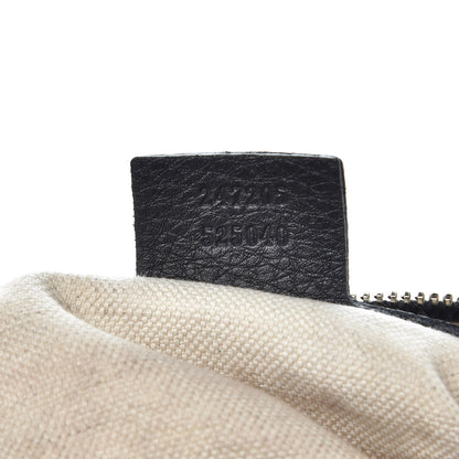 Gucci Calfskin Vintage Web Medium Boston Black 7 of 16