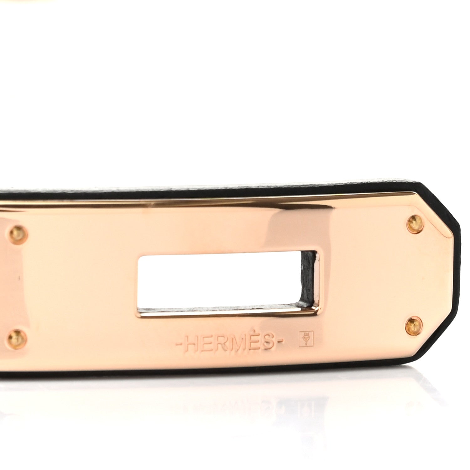 Hermes Epsom Kelly Belt Black 5 of 6