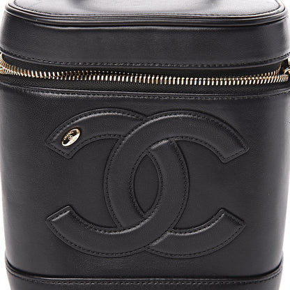 Chanel Lambskin Timeless Vanity Cosmetic Case Black 13 of 13