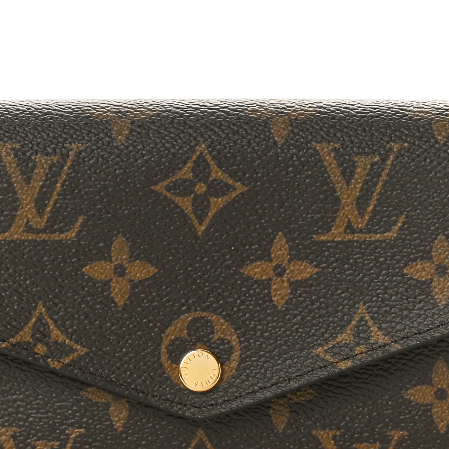 Louis Vuitton Monogram Sarah Wallet NM Coquelicot 7 of 8
