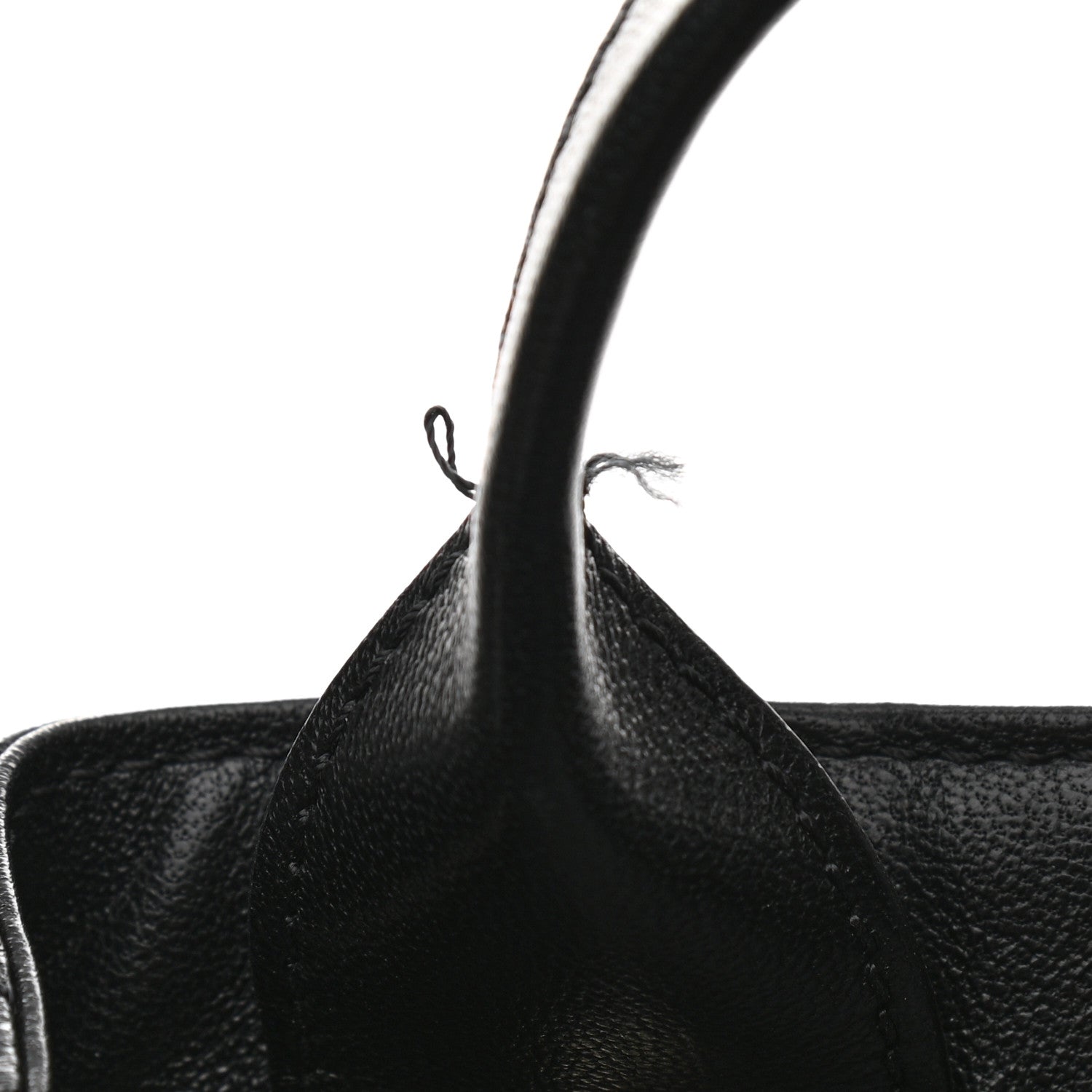 Chanel Lambskin Quilted Drawstring Backpack Black 11 of 12