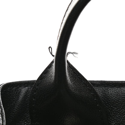 Chanel Lambskin Quilted Drawstring Backpack Black 11 of 12