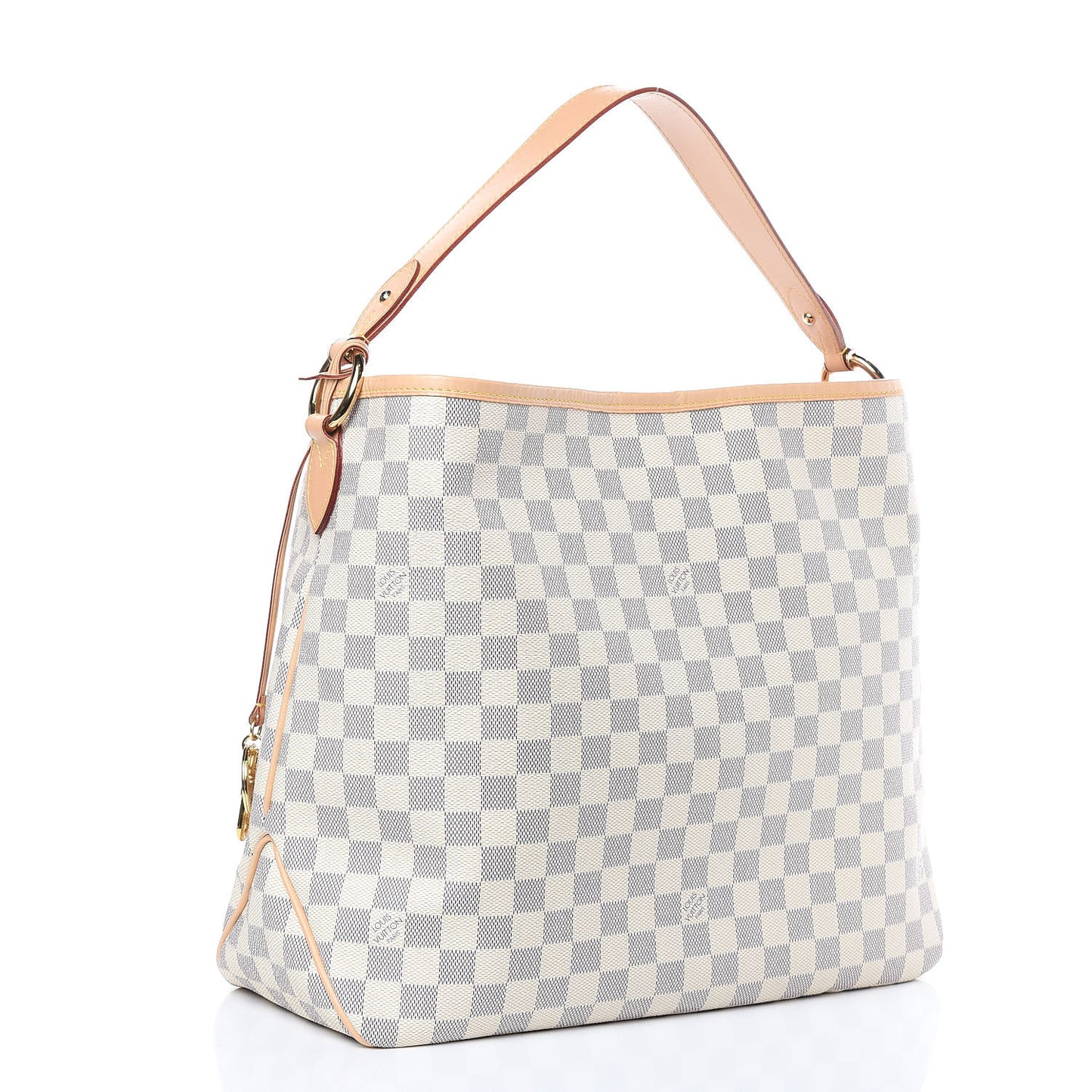 Damier Azur Delightful MM Rose Ballerine