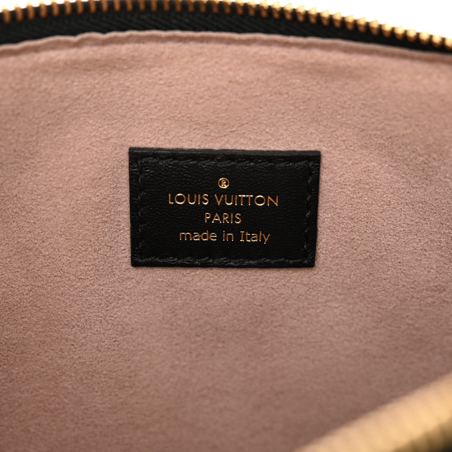 Louis Vuitton Lambskin Embossed Monogram Coussin PM Black 6 of 9