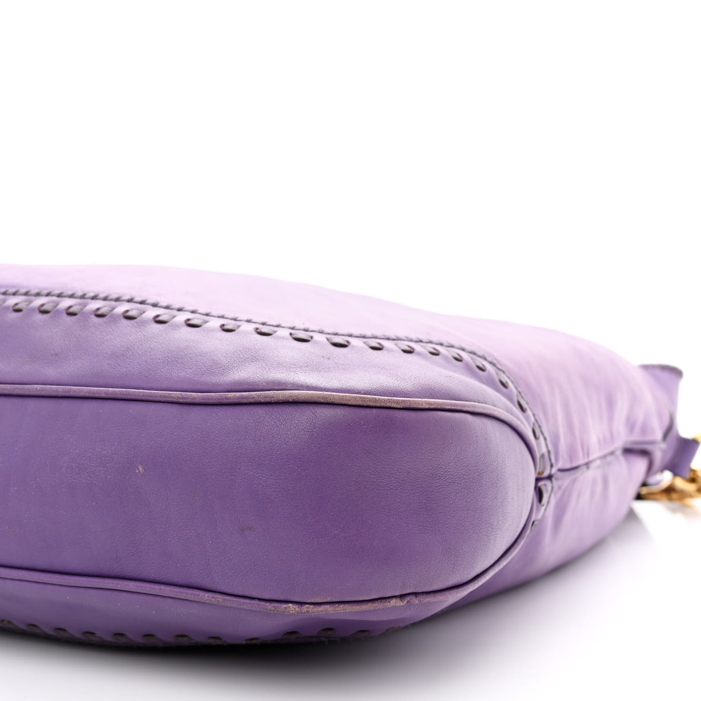 Calfskin Large New Jackie Hobo Purple