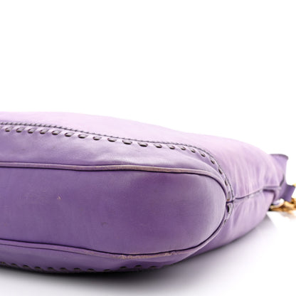 Gucci Calfskin Large New Jackie Hobo Purple 10 of 10