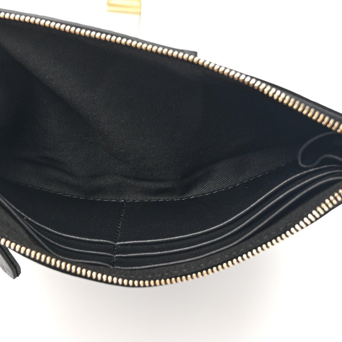 Metallic Crinkled Patent Calfskin Flip Shoulder Bag Gold