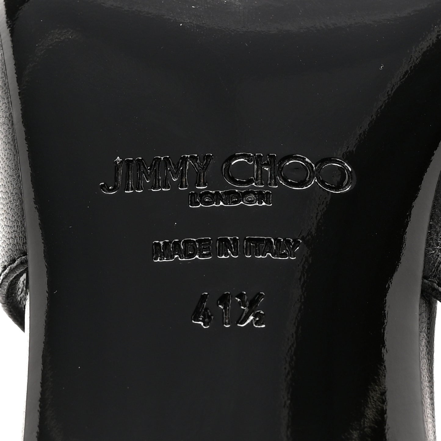 Nappa Amel 50 Slingback Pumps 41.5 Black