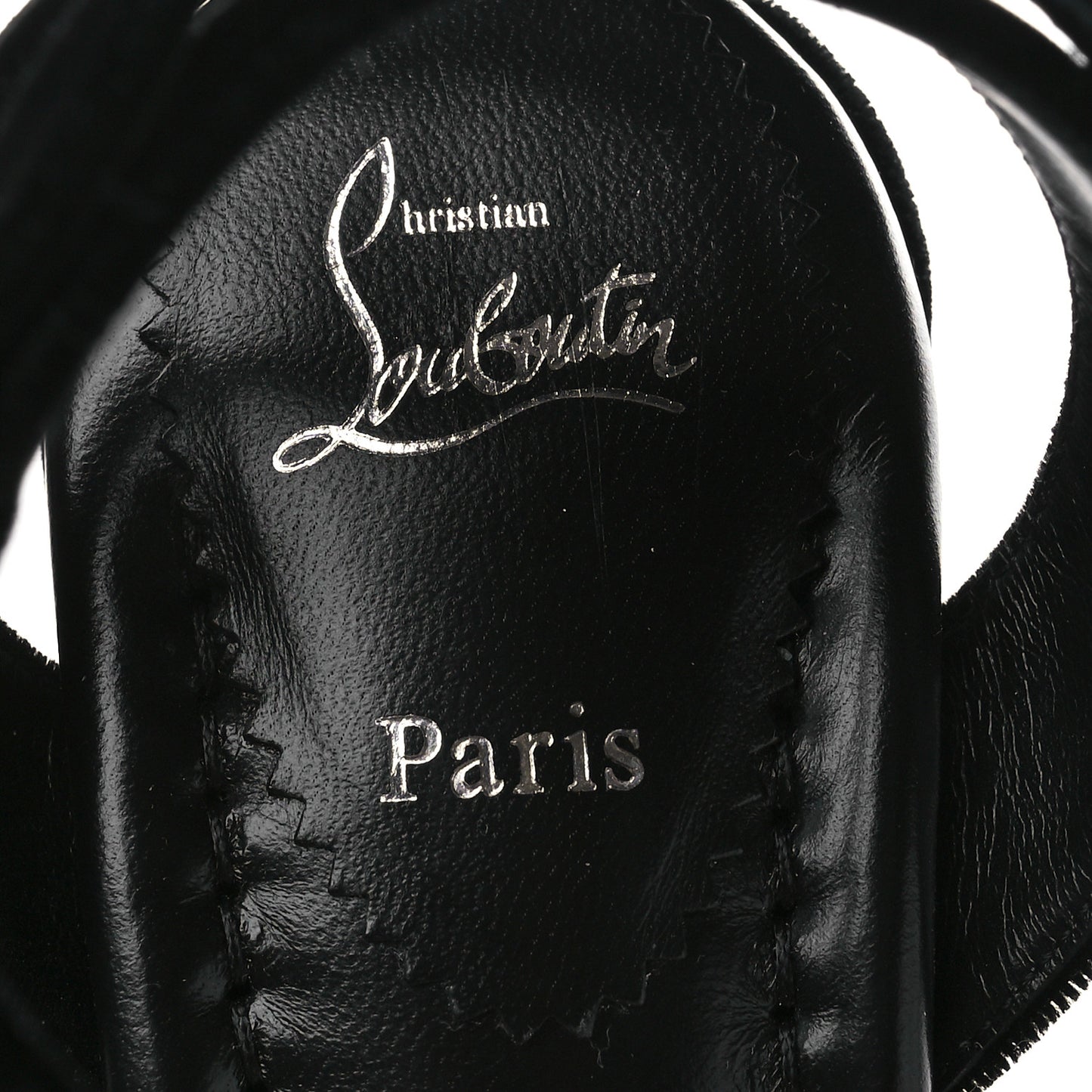 Veau Velours Miss Sabina 85 Sandals 36 Black