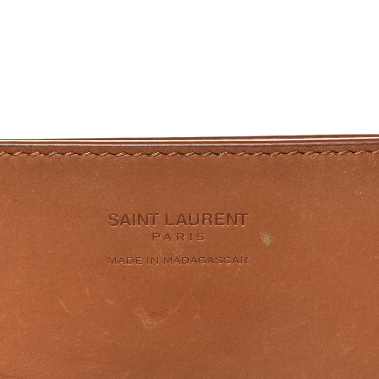 Saint Laurent Raffia Calfskin Le 5 A 7 Mini Hobo Natural Brick 6 of 10