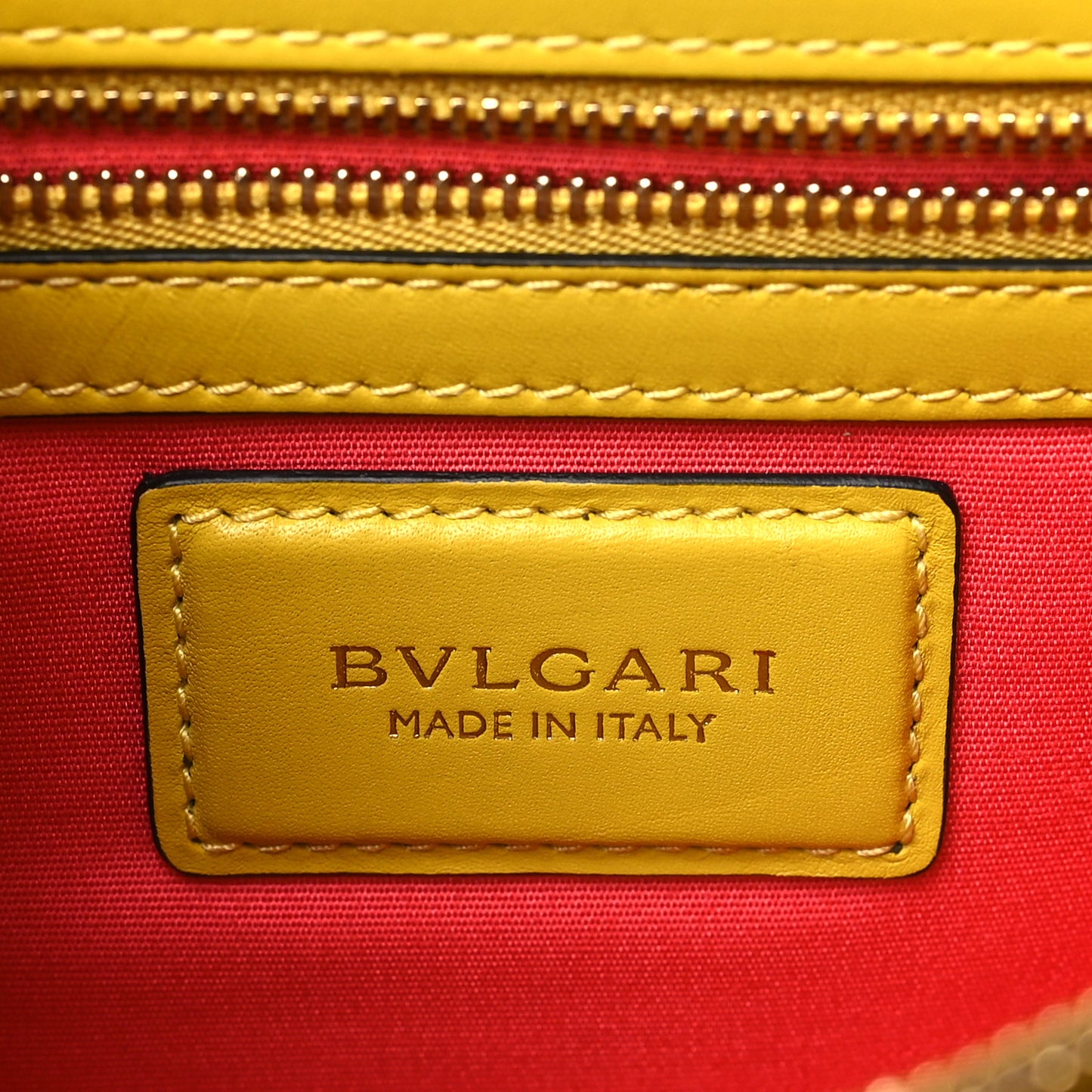 Calfskin Serpenti Forever Shoulder Bag Yellow