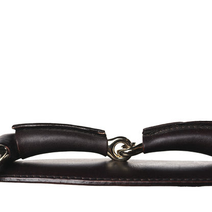 Gucci Guccissima Medium Horsebit Chain Hobo Dark Brown 11 of 11