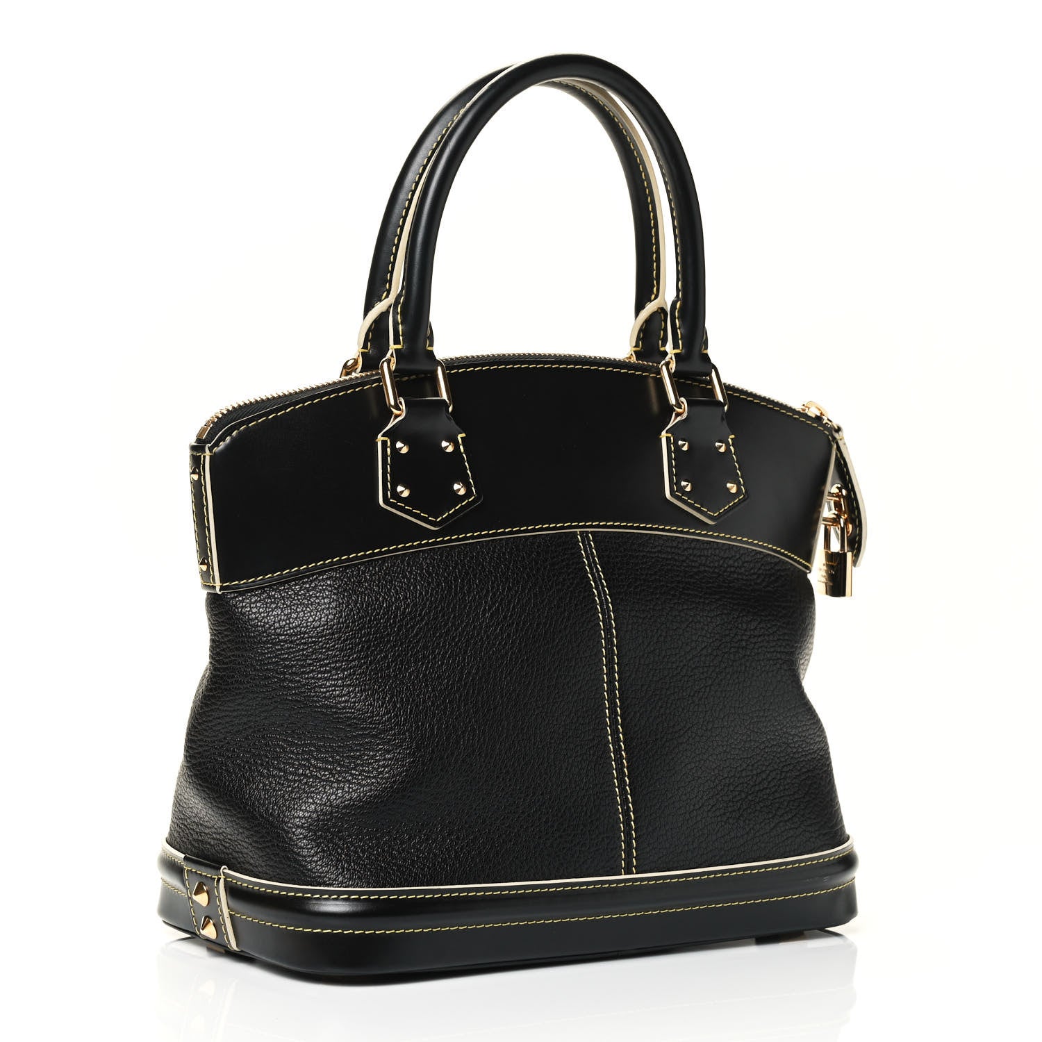 Louis Vuitton Suhali Lockit PM Black 2 of 4