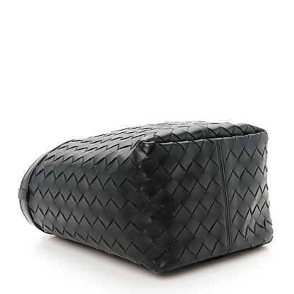 Bottega Veneta Nappa Intrecciato Small Flip Flap Tote Black 4 of 10