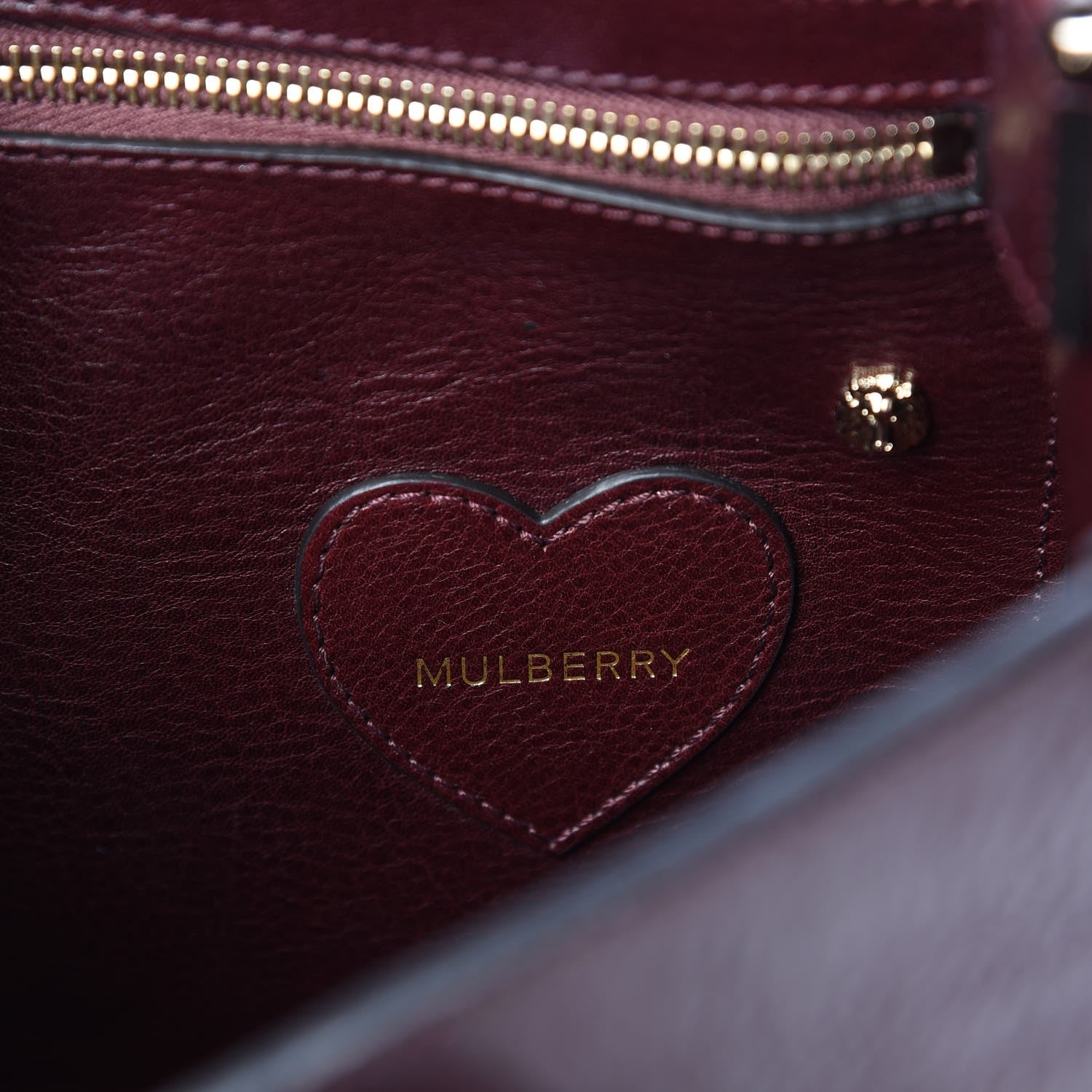 Mulberry Natural Leather Cara Delevigne Convertible Satchel Oxblood 6 of 8