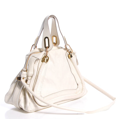 Chloe Calfskin Medium Paraty Cream 4 of 13