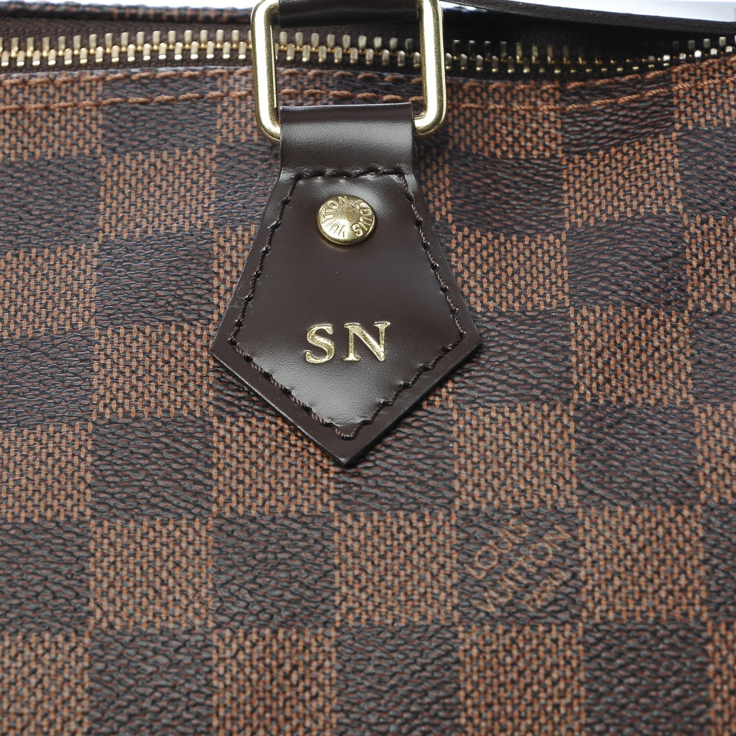 Louis Vuitton Damier Ebene Speedy 30 9 of 9