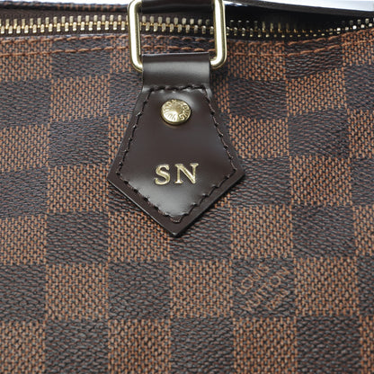 Louis Vuitton Damier Ebene Speedy 30 9 of 9
