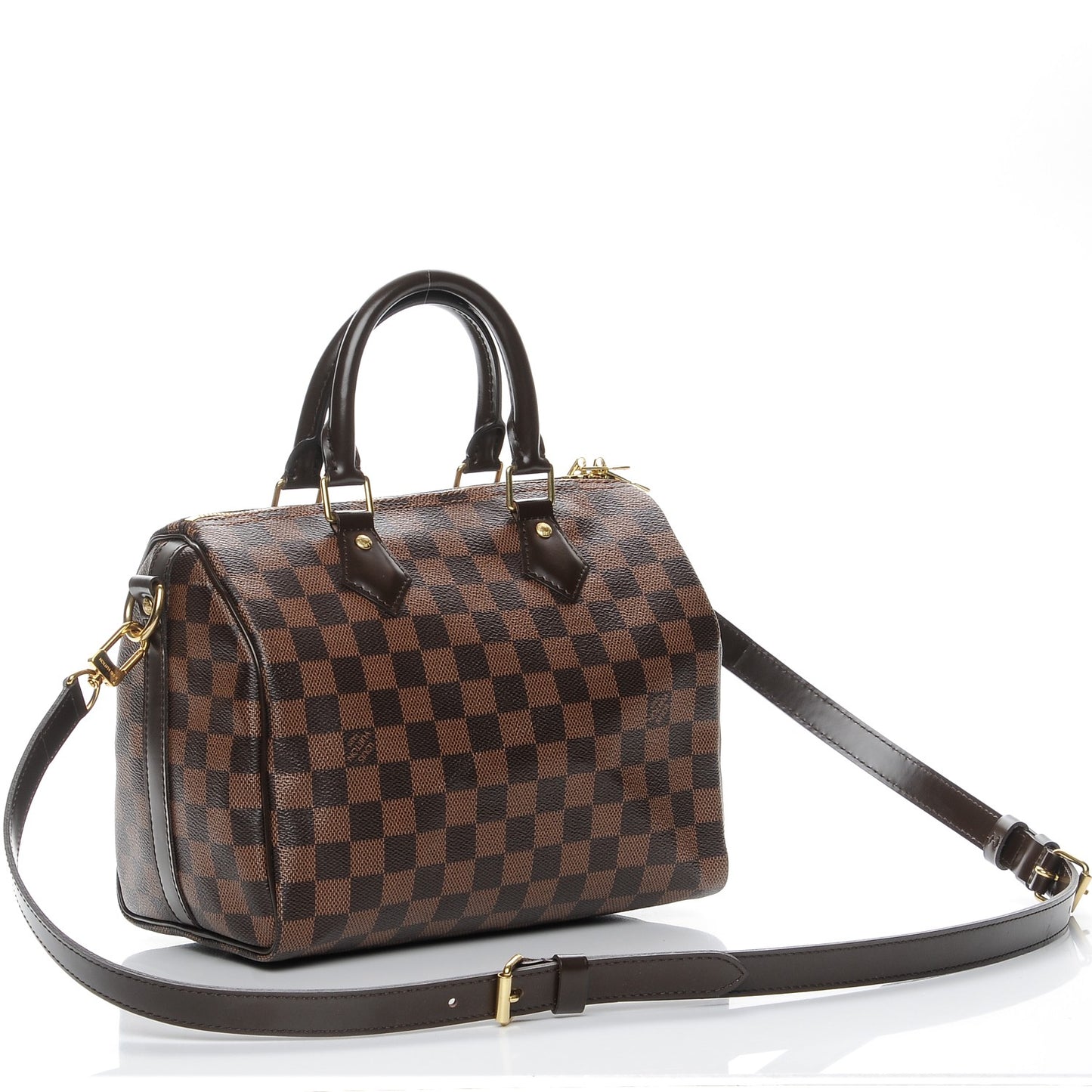 Damier Ebene Speedy Bandouliere 25