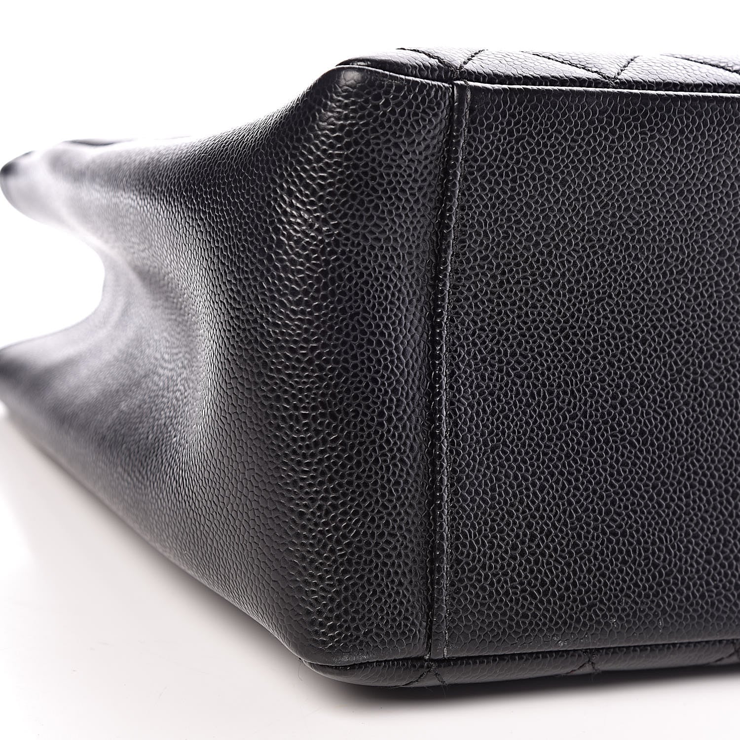 Chanel Caviar Quilted Grand Shopping Tote GST Black 8 of 9