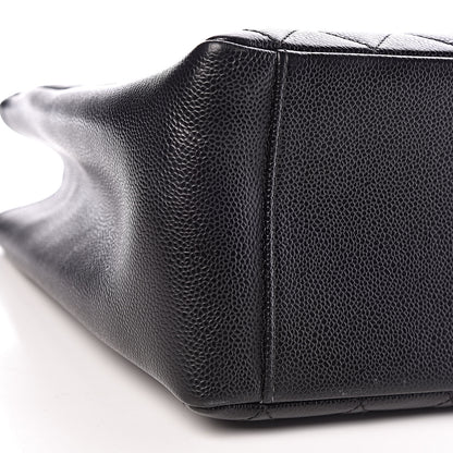 Chanel Caviar Quilted Grand Shopping Tote GST Black 8 of 9