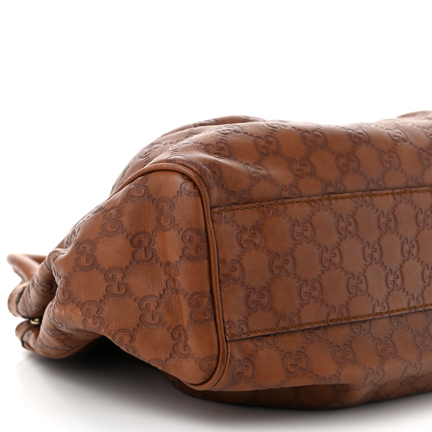 Gucci Guccissima Medium Sukey Tote Brown 9 of 11