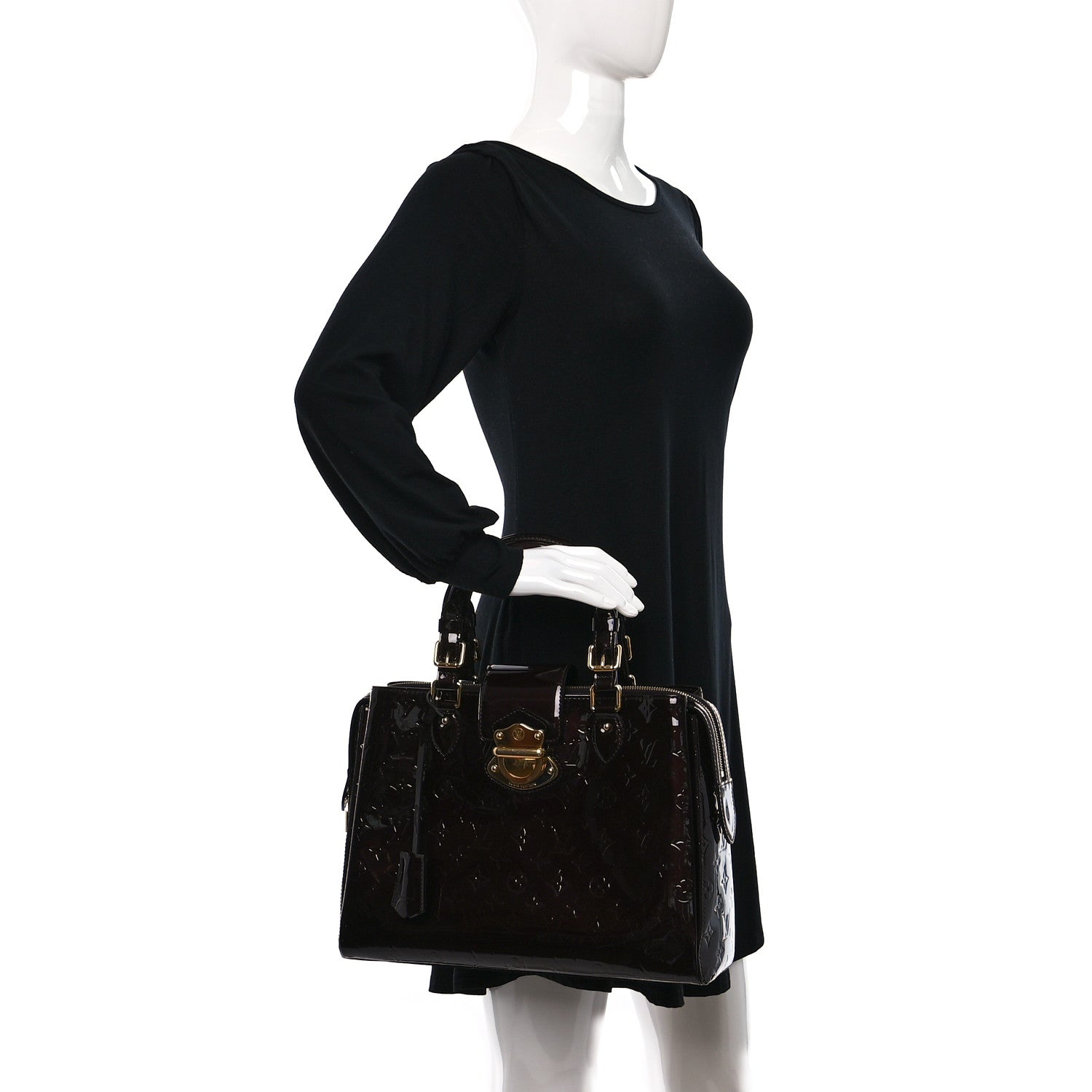 Louis Vuitton Vernis Melrose Avenue Amarante 2 of 9