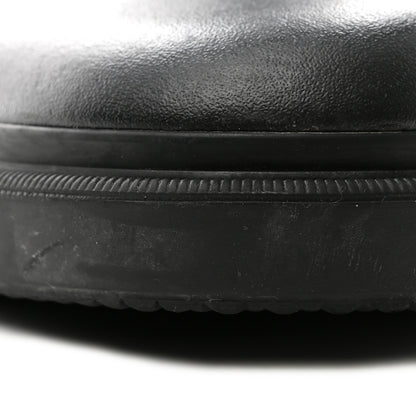 Chanel Caoutchouk CC High Boots 38 Black 16 of 19