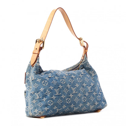 Louis Vuitton Monogram Denim Baggy PM Blue 2 of 8