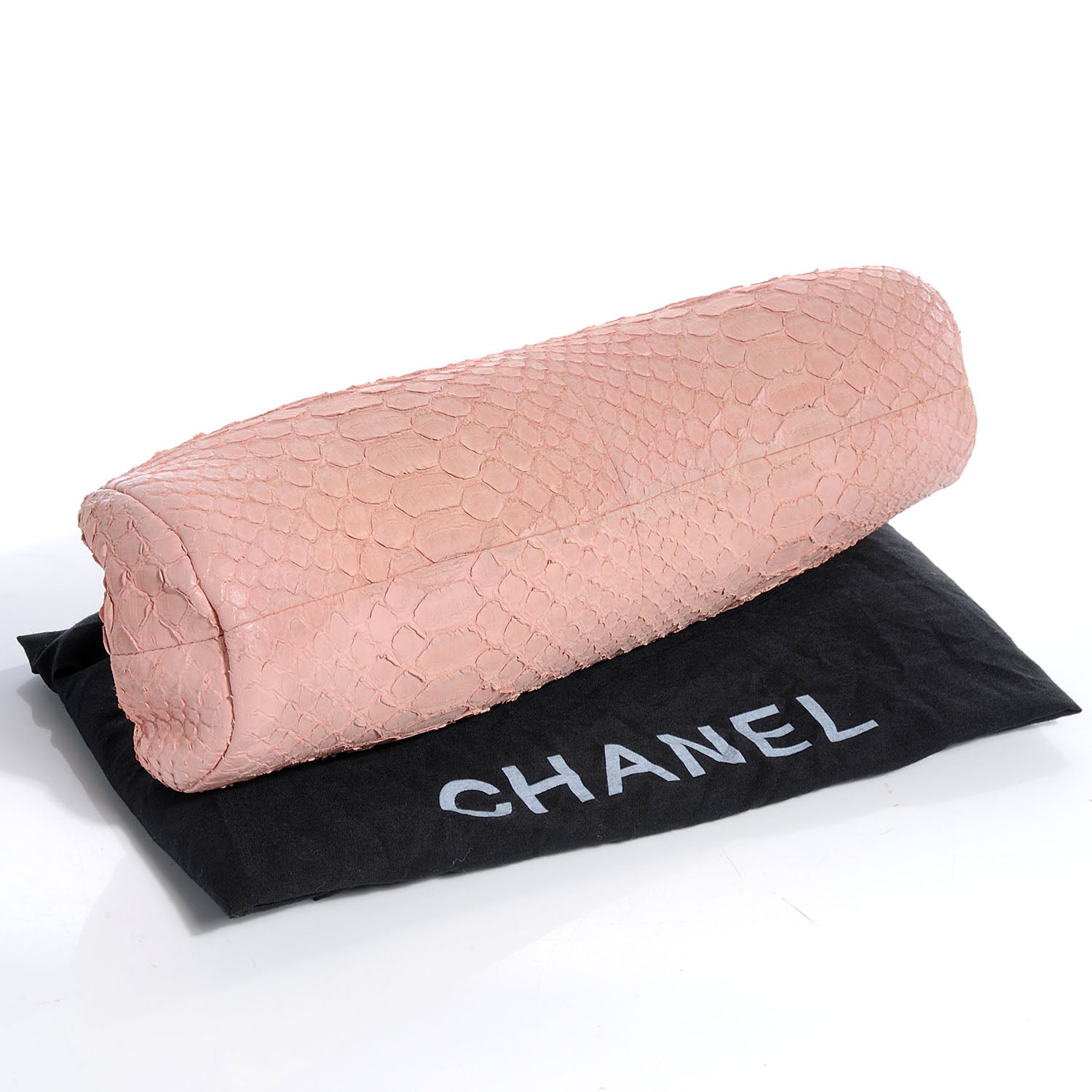 Chanel Python Timeless Clutch Pink 3 of 7