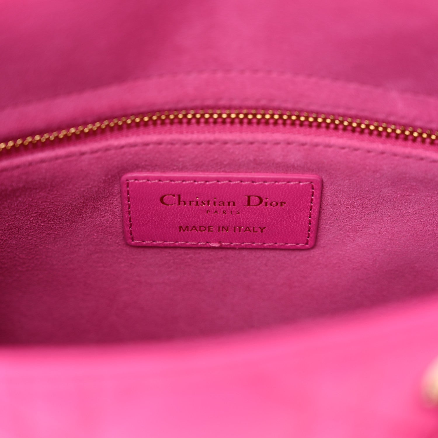 Christian Dior Lambskin Cannage Small My ABCDior Lady Dior Rani Pink 6 of 10