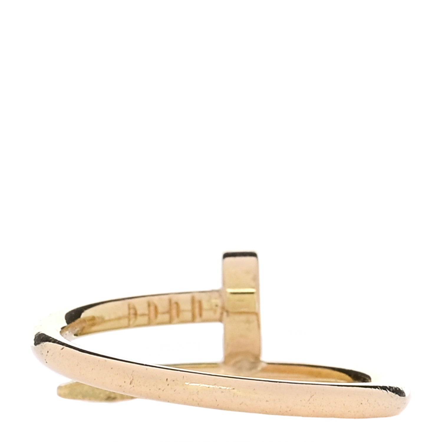 Cartier 18K Yellow Gold Small Juste Un Clou Ring 52 6 3 of 6