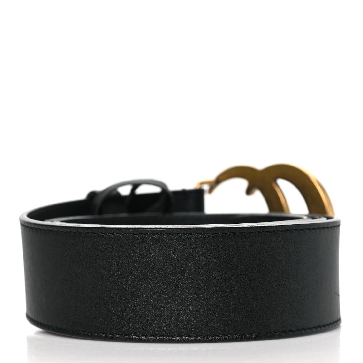 Gucci Calfskin Double G 40mm Belt 85 34 Black 2 of 5