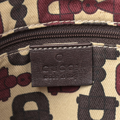 Gucci Guccissima Medium Abbey Shoulder Bag Chocolate 7 of 12