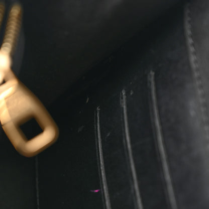 Louis Vuitton Patent Louise Clutch Black 10 of 10
