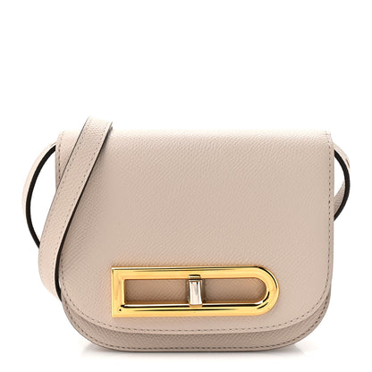 Delvaux Alpina Calfskin Toy Lingot Crossbody Sesame 1 of 11