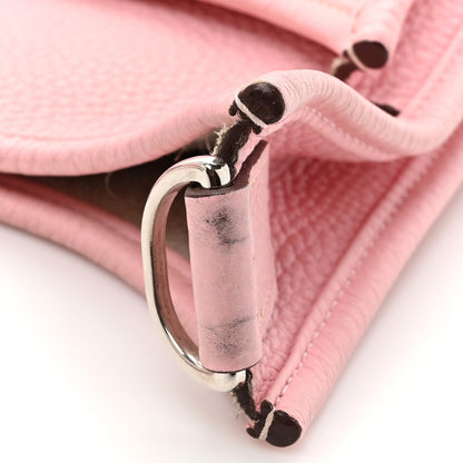 Hermes Taurillon Clemence Evelyne III PM Rose Sakura 12 of 19