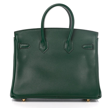 Hermes Veau Jonathan Birkin 25 Vert Tropical 4 of 32