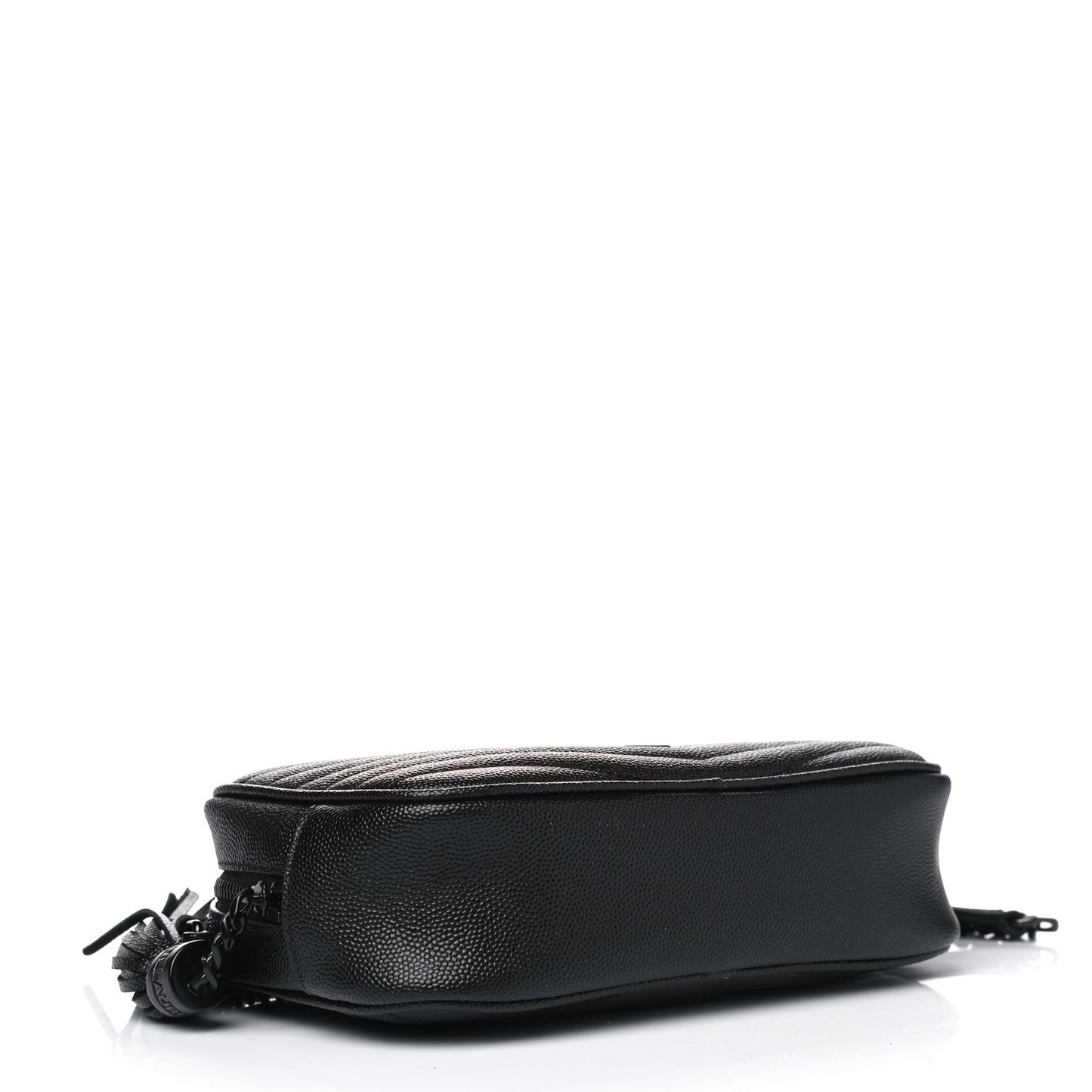 Grain De Poudre Matelasse Monogram Mini Lou Camera Bag Black