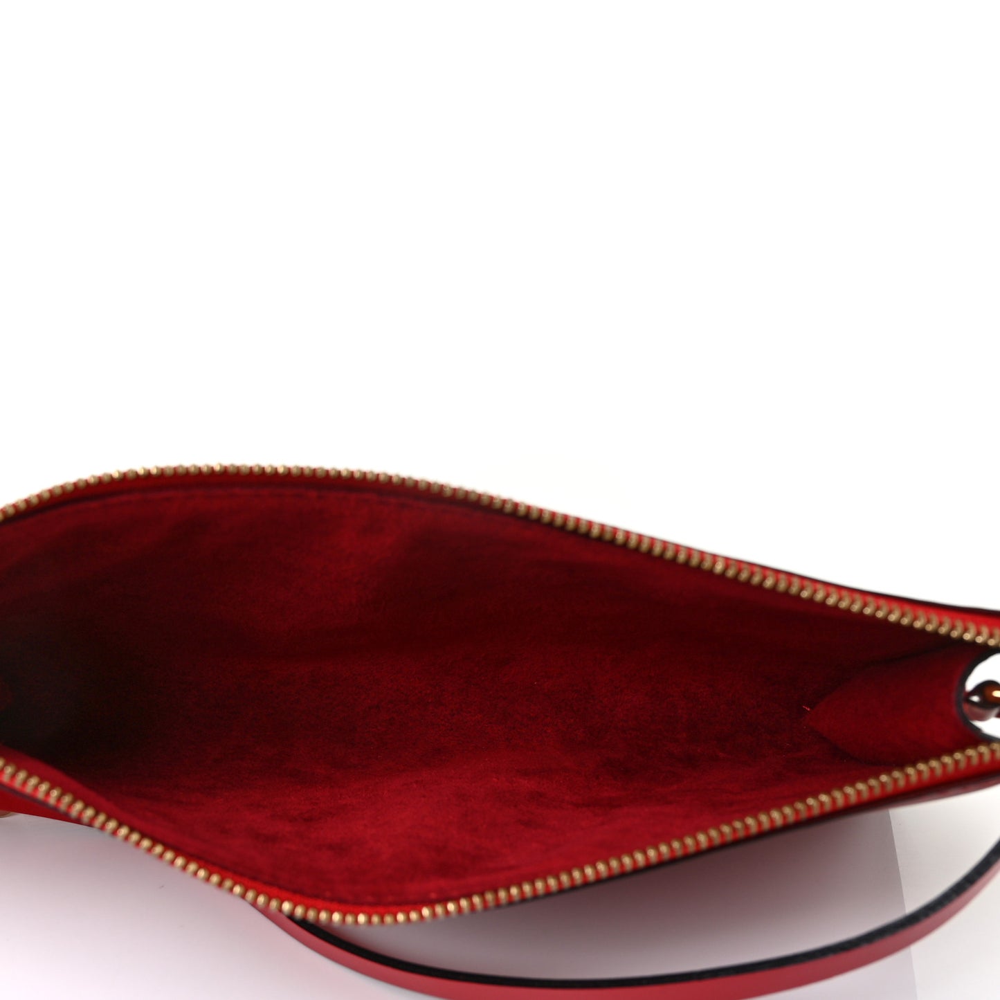 Epi Pochette Accessories 24 Castillan Red