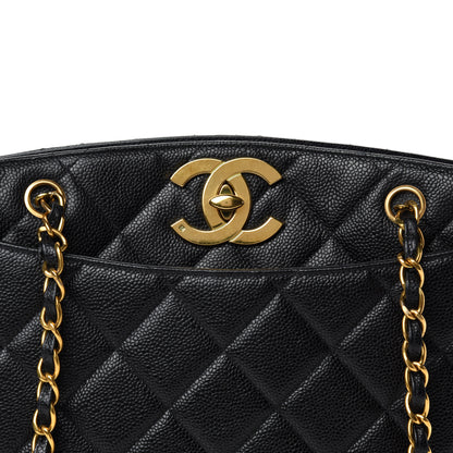 Chanel Caviar Quilted Shoulder Bag Black 13 of 13
