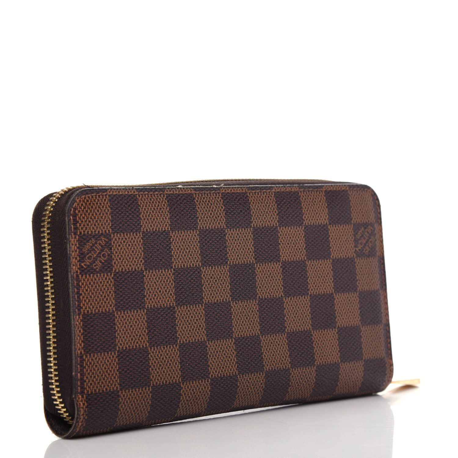 Louis Vuitton Damier Ebene Zippy Wallet 3 of 9