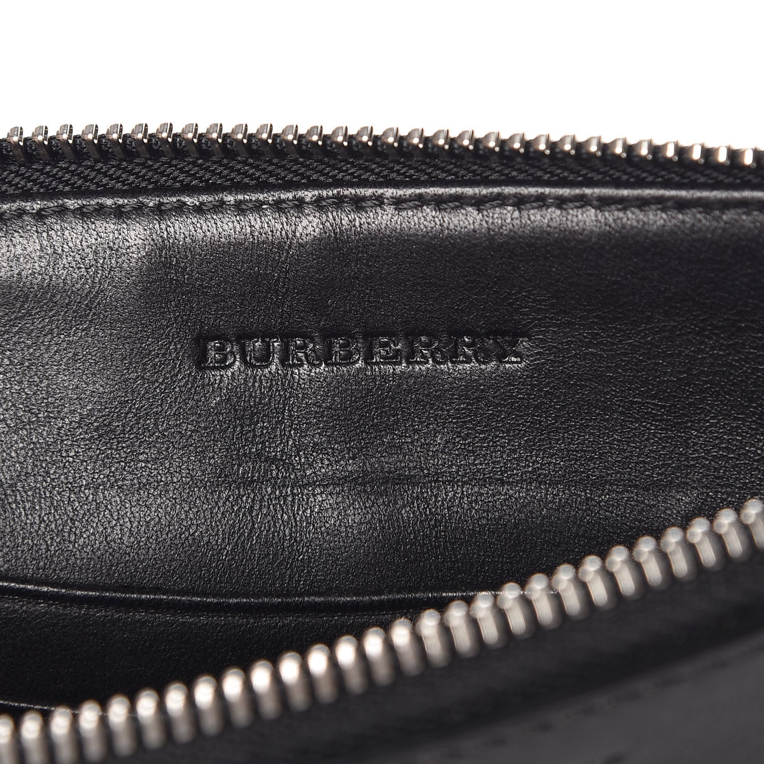 Burberry Mega Check Peyton Crossbody Clutch Bag Black 6 of 8