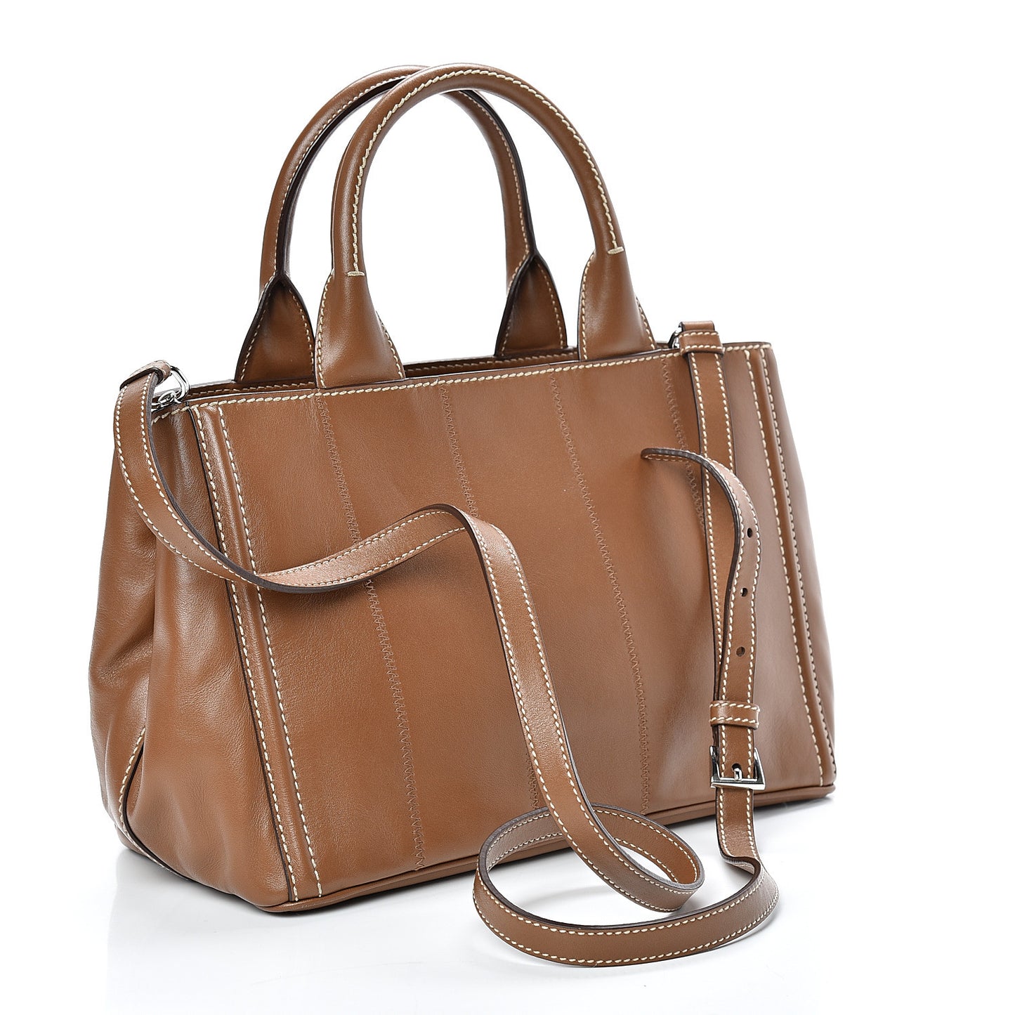 Soft Calfskin Tote Cannella