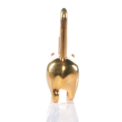 Hermes Annee Des Fleuves Hippo Cadena Lock Gold 3 of 4