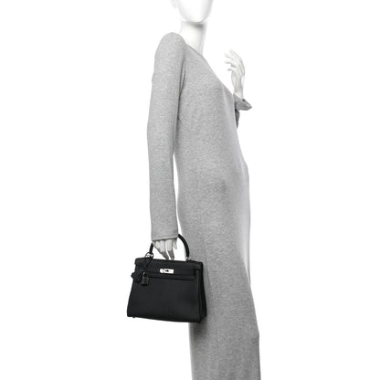 Hermes Togo Kelly Retourne 25 Black 2 of 10