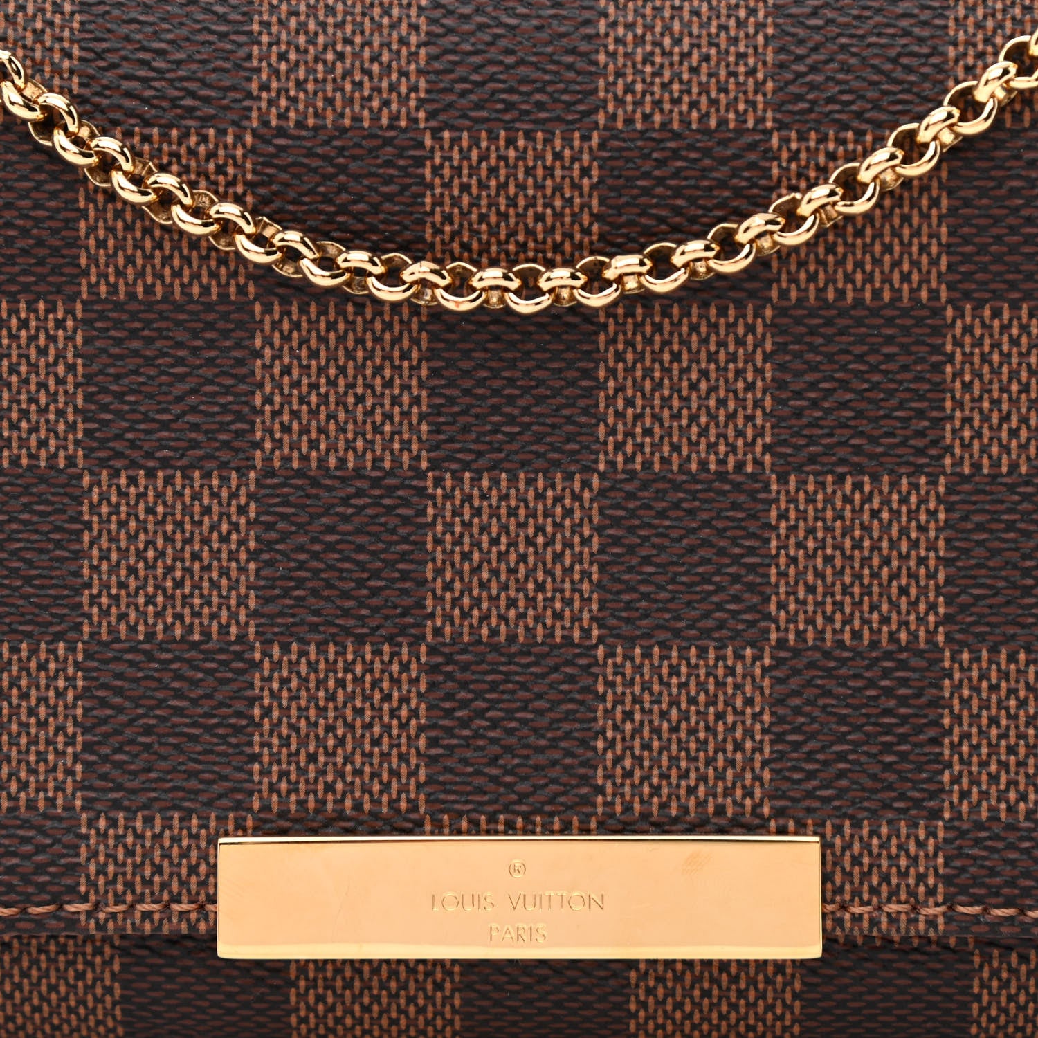 Louis Vuitton Damier Ebene Favorite PM 9 of 11