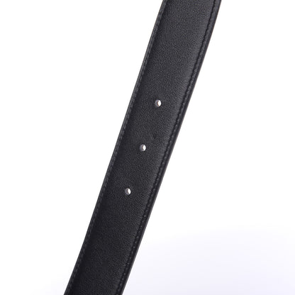 Hermes Box Togo 32mm H Belt 80 Black Gold 4 of 8